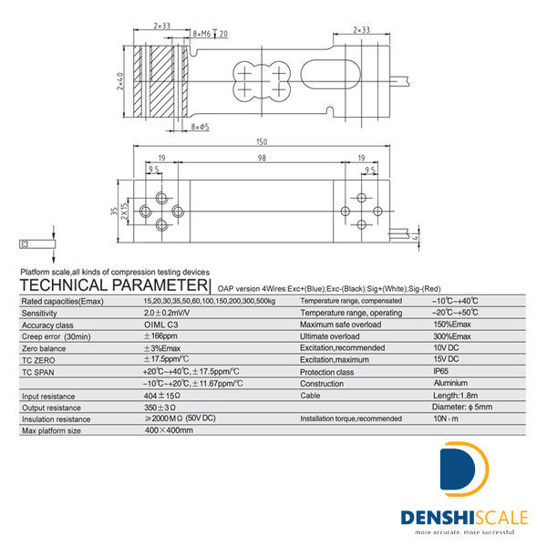 Loadcell Keli UDB